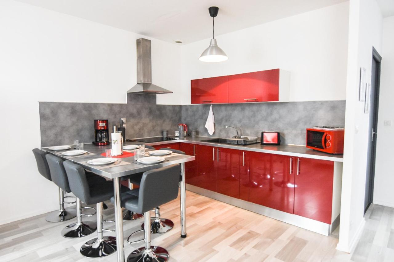 סן-קוונטן Appartement "Le Terminus " Gare-Cosy-Wifi 6 Personnes מראה חיצוני תמונה